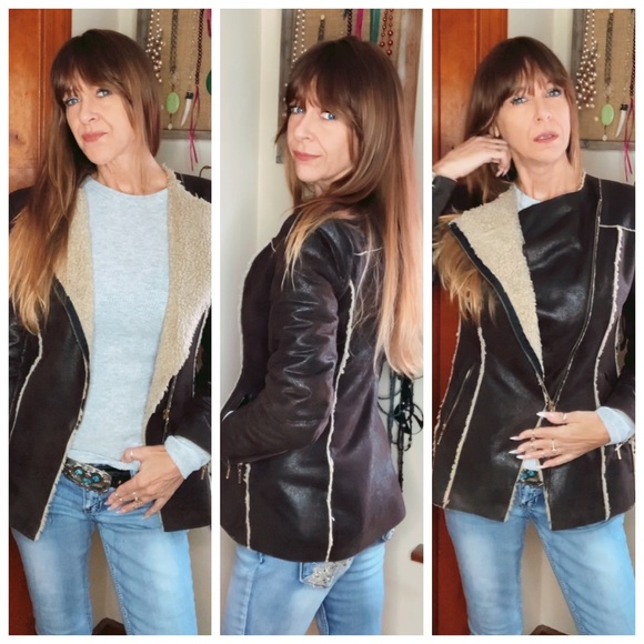 Rampage Faux Leather Jacket - Picture 2 of 13